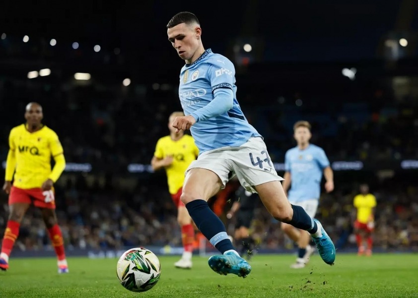 Foden đang là nhân tố quan trọng tại Man City. Ảnh: Getty