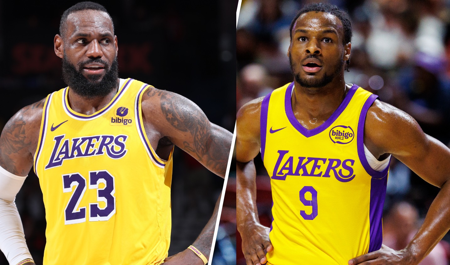 Ý Nghĩa Của Khoảnh Khắc Cha Con Trên Sân Của LeBron Và Bronny