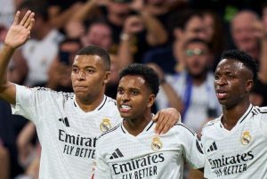 hình ảnh Mbappe - Vinicius - Rodrygo