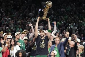 Boston Celtics chính thức trở thành nhà vô địch NBA mùa giải 2023-2024. Ảnh: NBA