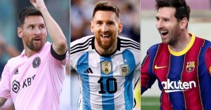 Messi đang là cầu thủ ghi nhiều bàn thắng nhất cho Barca, Inter Miami và ĐT Argentina.